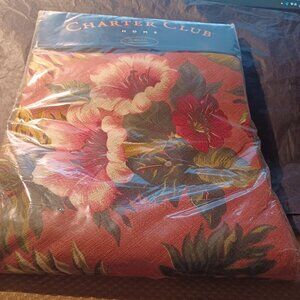 Charter Club - 70" Round Tablecloth w/ 6 Napkins